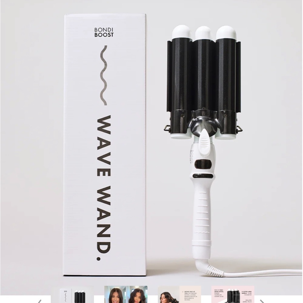 New! Bondi Boost Wave Wand 32mm Large Barrels